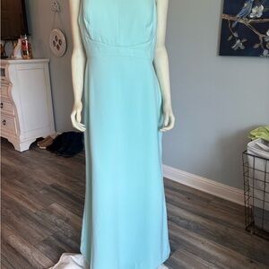After Six Elegant mint color Sleeveless Dress sz 14